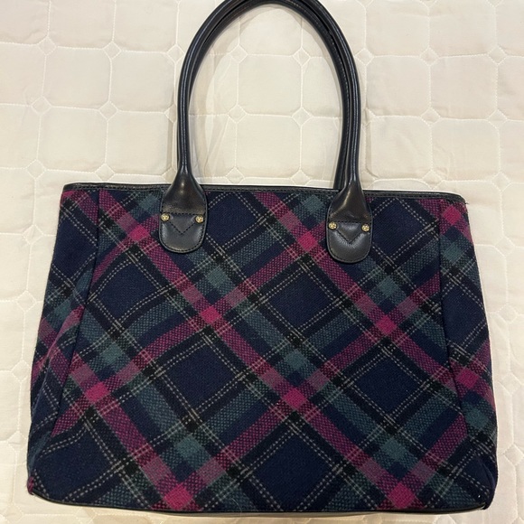 Talbots plaid purse. - Picture 1 of 6
